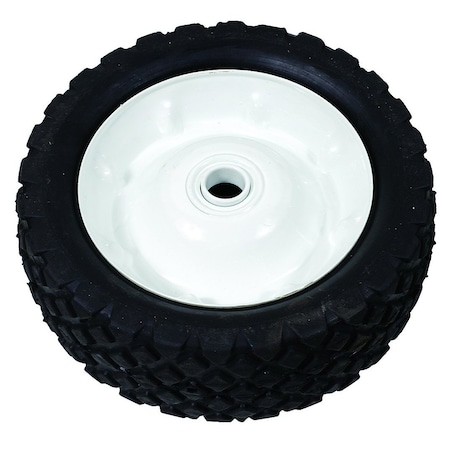 A & I Products WHEEL-DECK, 8X2.75, DIAMOND, STEEL-WHITE 0" x0" x0" A-B1SB288